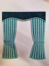 Dolls House Miniature Curtains