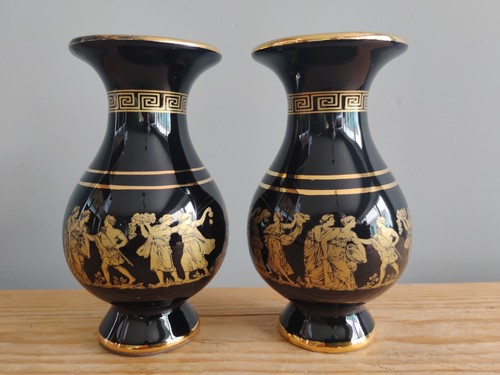 Pair vintage greek - pair,