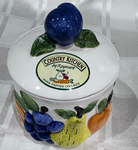 Rayware ceramic fruit pattern - fruit,