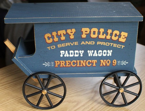 City police paddy - paddy, wagon