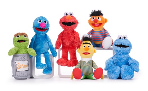 Sesame street plush toy - sesame,