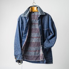 Vintage 70s Wrangler Blue Bell Denim Chore Jacket – Size Medium