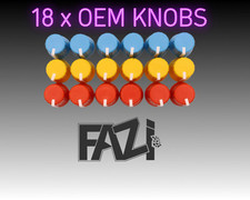 18 x MIX COLOR OEM KNOBS DJ