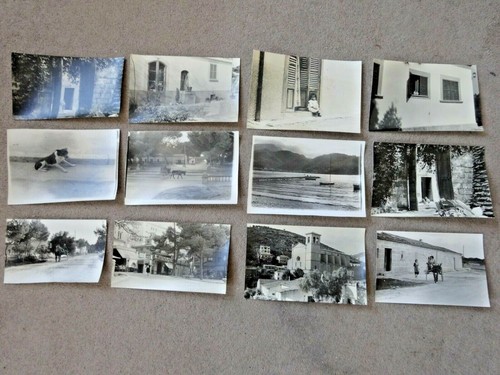 Set old black white - set,