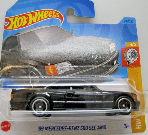 Hot wheels 1989 - hot, mercedes