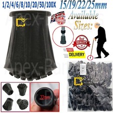 1/100pcs Rubber Walking Stick