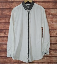 Mens JEFF BANKS Shirt White