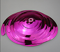 6PCS Hanging Spiral Swirls