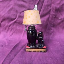 Unusual VINTAGE CERAMIC CAT TABLE LIGHTER free p&p 