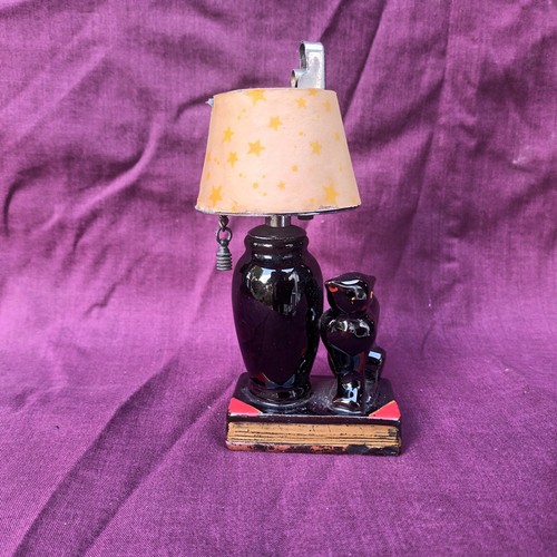 Unusual vintage ceramic cat - vintage,