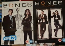 Bones Season One & Two (1 & 2) DVD Box Sets David Boreanaz VGC (12 Discs)