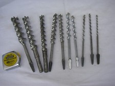 Great Set of 10no Various Auger Bits.