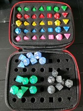 Collection Of 8 Chessex Dice