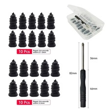10-20PCS Vacuum Car Tyre Repair Rubber Nail Set Universal Tire Screw Tubeless