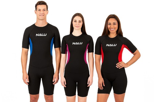 Adult shorty wetsuit men - shorty, women