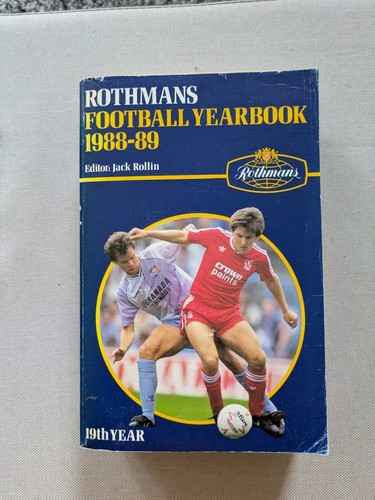 Rothmans football yearbook - rothmans,