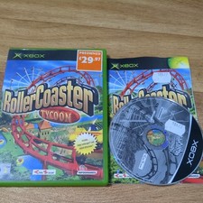 Rollercoaster Tycoon (Original Xbox) (PAL) - Complete - Free Postage