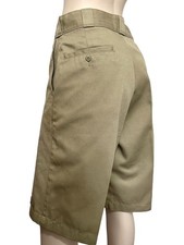 Dickies Loose Fit Twill Work Shorts Utility Pocket Mens Khaki Size 30