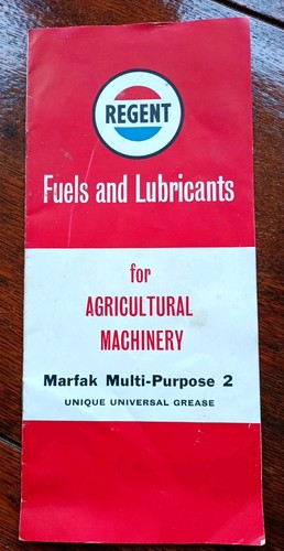 Vintage regent fuels - fuels, &