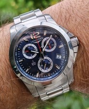  Longines Conquest Blue Watch