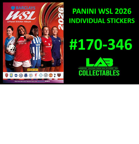 Panini wsl 2026 sticker - 2026,