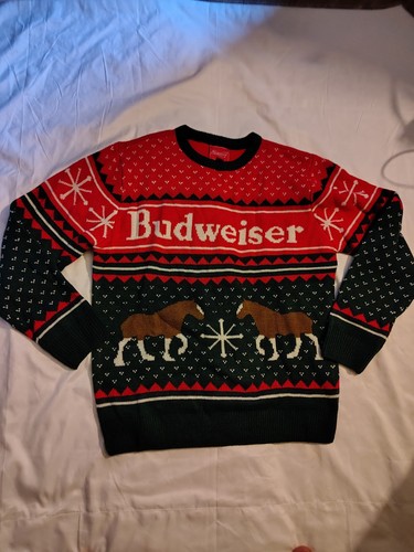 Budweiser christmas sweater - budweiser,