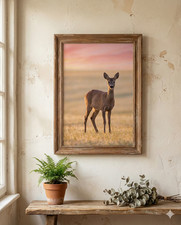 Roe Deer Doe Wall Art Print