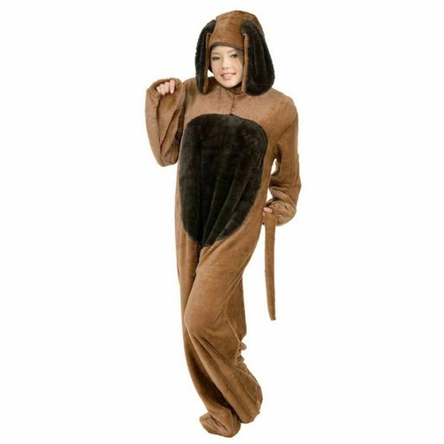 Child big brown dog - big,