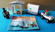 Lego 6405 Sunset Stable Riding set with Jeep, Trailer, Horse & Stable. Complete.