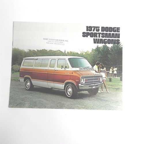 Vintage 1975 dodge sportsman - dodge,