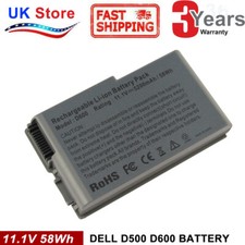 5200mAh Battery for Dell Latitude D610 D600 D510 D520 D500 D505 D530 C1295 UK
