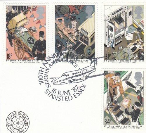 John ambulance used - john,