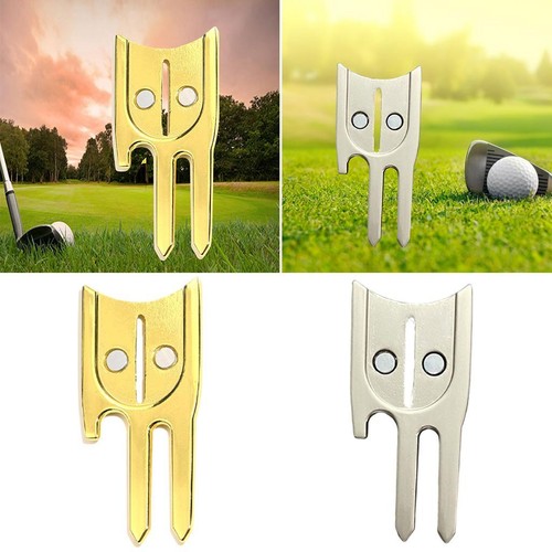 Golf divot tool ball - 6-in-1,