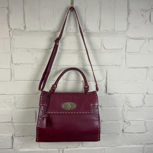 Hotter rigid leather handbag - rigid,