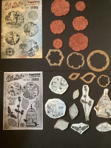 Job lot paperartsy red - job,