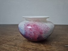 Rare Selkirk Signed Glass Bowl.