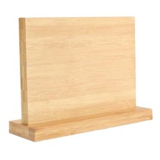 Magnetic Double Sided Knife Block Magnetic Knife Holder Banboo Sharpening Stone