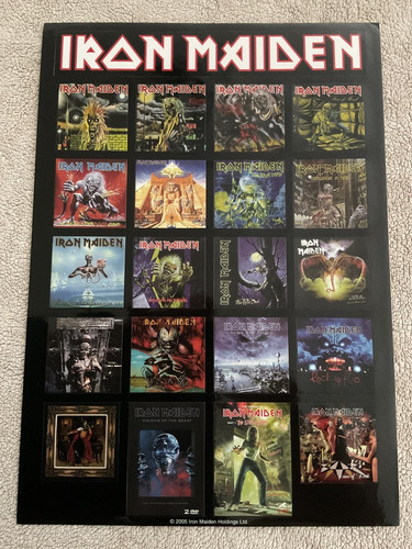 Iron maiden official promo - iron,