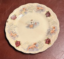 Antique 1911 Calendar Plate