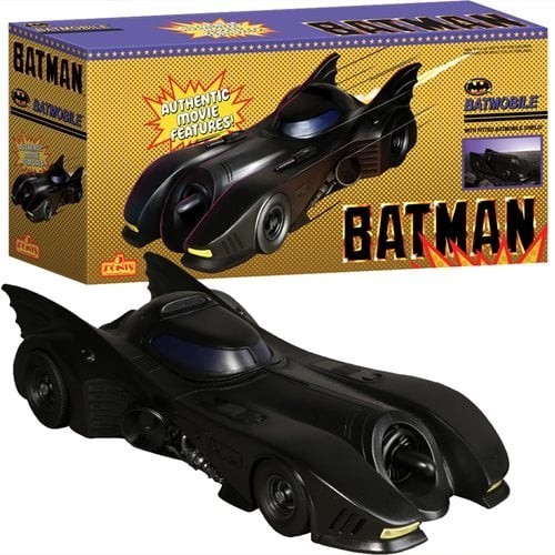 Mezco batman 1989 - mezco, batmobile