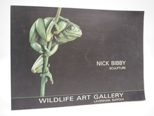 Nick Bibby: Sculpture, 1994, Wildlife Art Gallery, Lavenham, cast bronze art