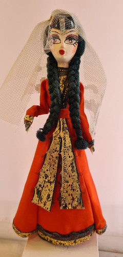 Georgian national costume - georgian, doll