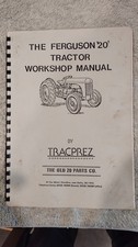 FERGUSON 20 TRACTOR WORKSHOP