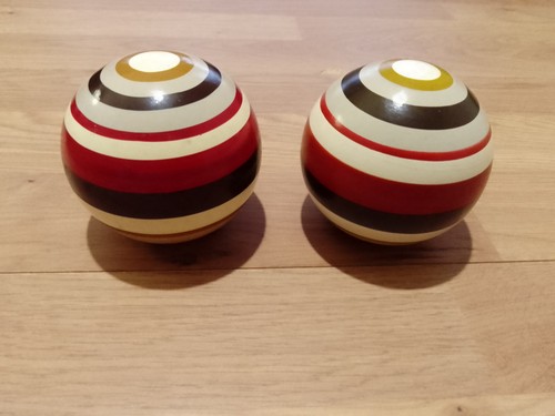 Two inch striped ceramic - striped,