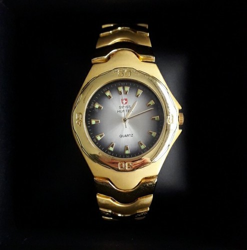 Vintage swiss hunter quartz - swiss,