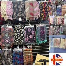 Joblot 50 pcs Mixed colour New Bubble Scarf NEW wholesale Clearance Scarves Lot