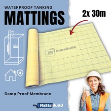 Waterproof tanking matting - waterproof,