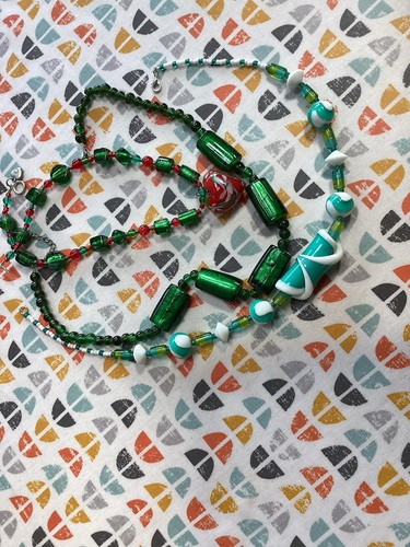 Three vintage murano glass - three,