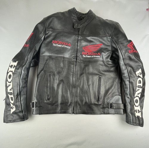 Vintage honda racing leather - honda,