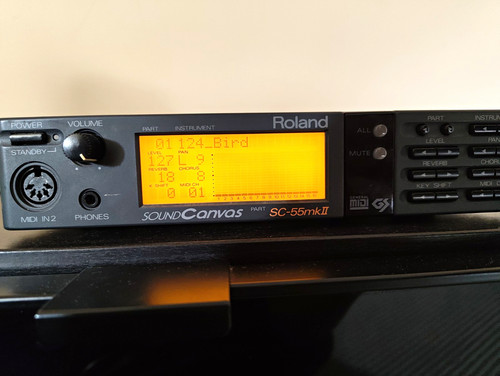 Roland sound canvas 55mkii - sound,